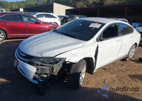 2015 Chrysler 200 Limited z USA, uszkodzony, nr VIN 1C3CCCAB5FN669595